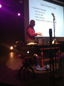 Clay Helberg discuss Raspberry Pi at NN XXI